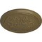 Ekena Millwork Luton Ceiling Medallion (Fits Canopies up to 1 1/8"), Hnd-Painted Mississippi Mud, 15 3/4"OD x 5/8"P CM16LUMMF - alternate 4